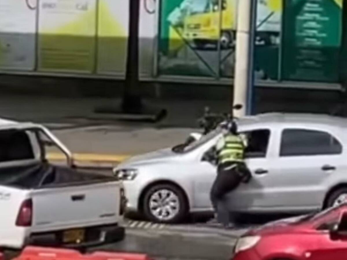Nueva agresión a un agente de tránsito se registró esta vez en Los Cámbulos, Manizales