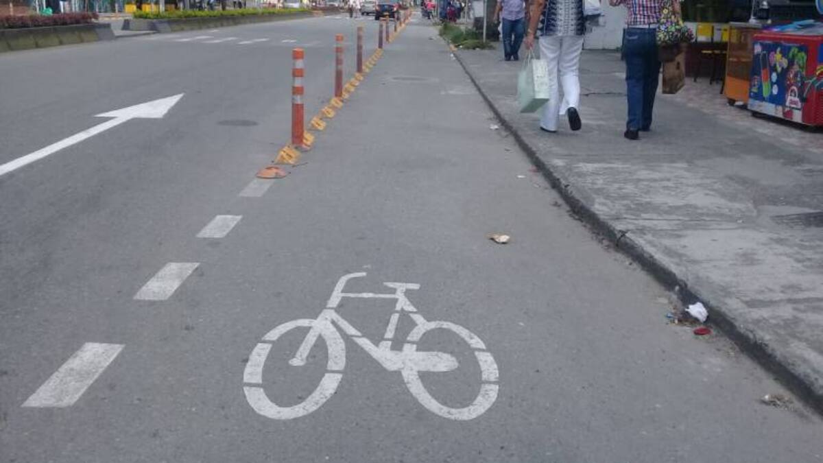 Comerciantes del norte de Armenia no están de acuerdo con la implementación de bici carril