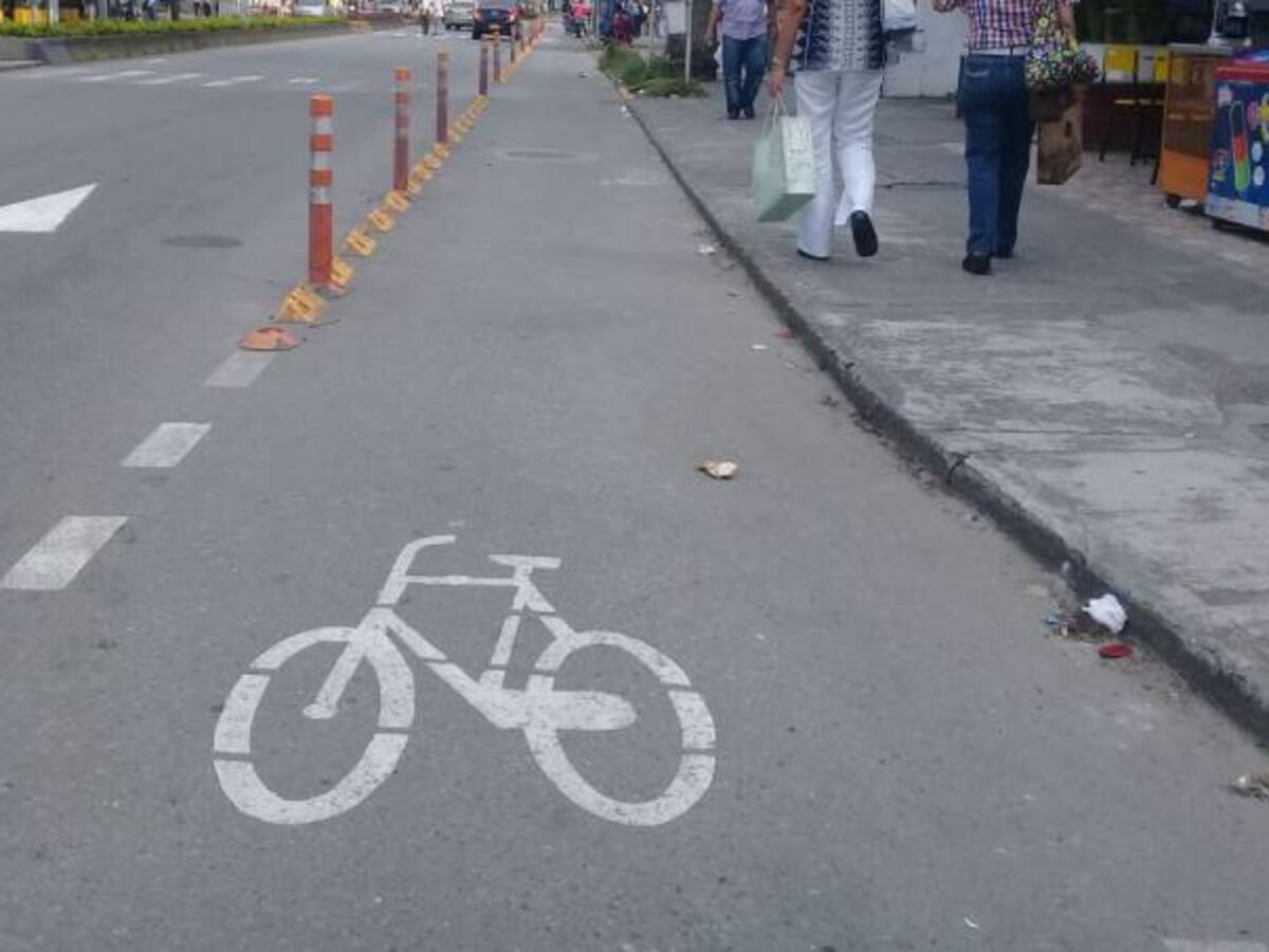 Comerciantes del norte de Armenia no están de acuerdo con la implementación de bici carril