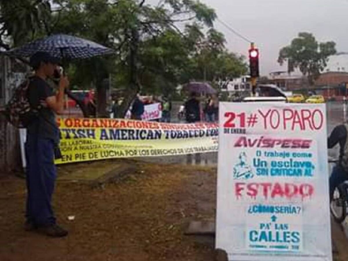 Jornada del Paro Nacional en el Valle, transcurrió controlada y pacífica
