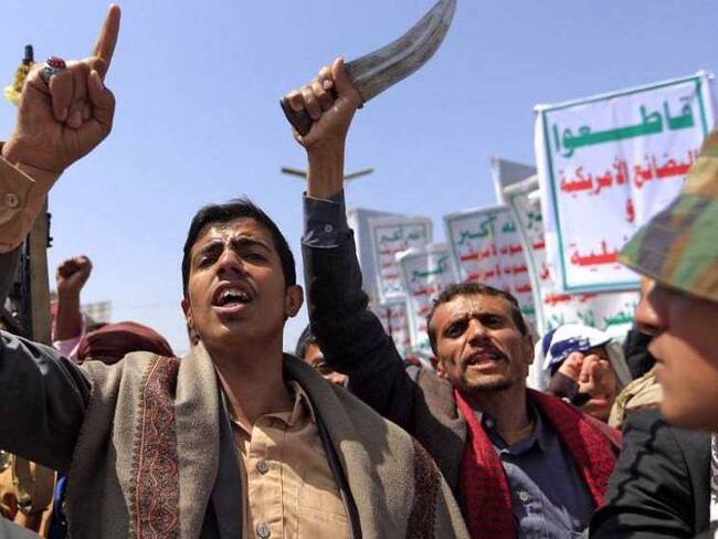 Supporters of Yemen’s Ansarullah resistance movement (Photo by AFP)