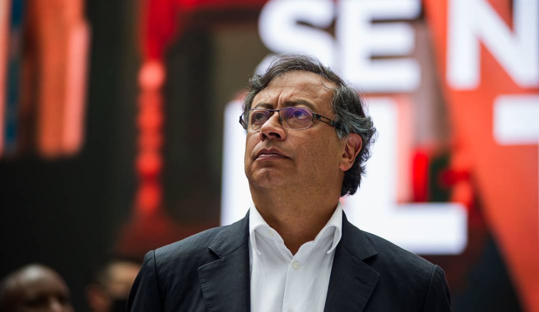 El presidente colombiano, Gustavo Petro.                Foto: Getty 