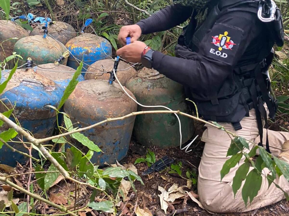 Ejército conjuró acción terrorista en Los Farallones de Cali.