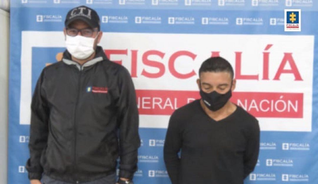 El hombre fue capturado por miembros del CTI de la Fiscalía