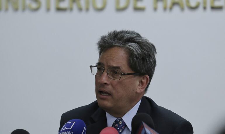 Actual ministro de Hacienda, Alberto Carrasquilla.