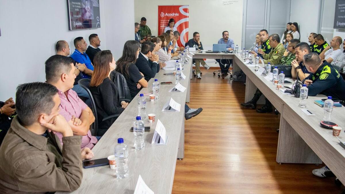 Informe mesa de seguridad gremios y autoridades