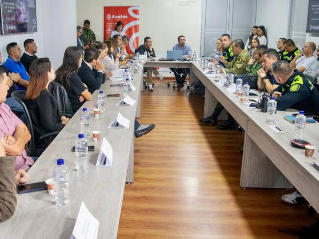 Informe mesa de seguridad gremios y autoridades