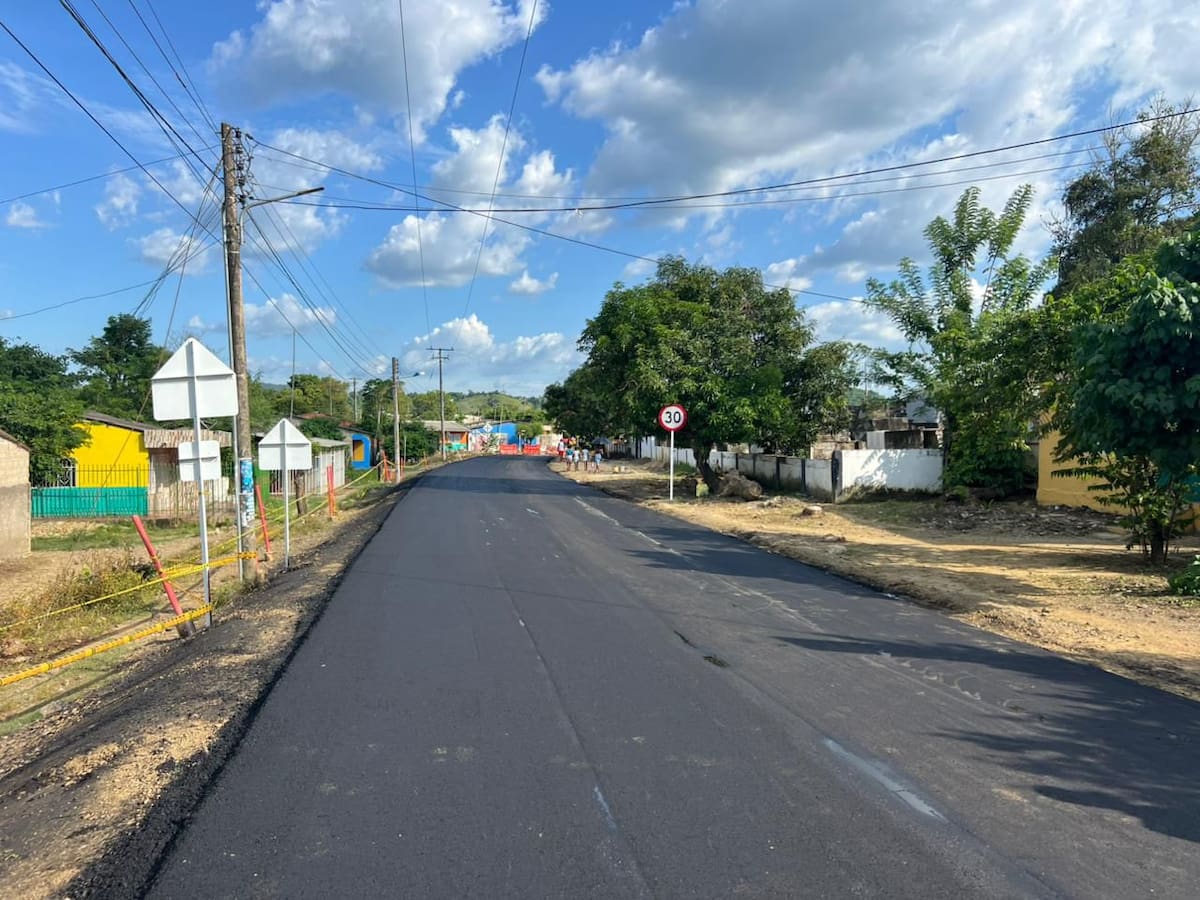 Avanzan las obras en la vía San Basilio de Palenque – Malagana: inversión es de $3.500 millones