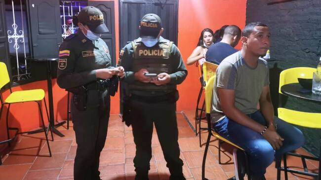 La policía capturó a 9 personas por diferentes delitos durante el puente festivo de San Pedro y San Pablo