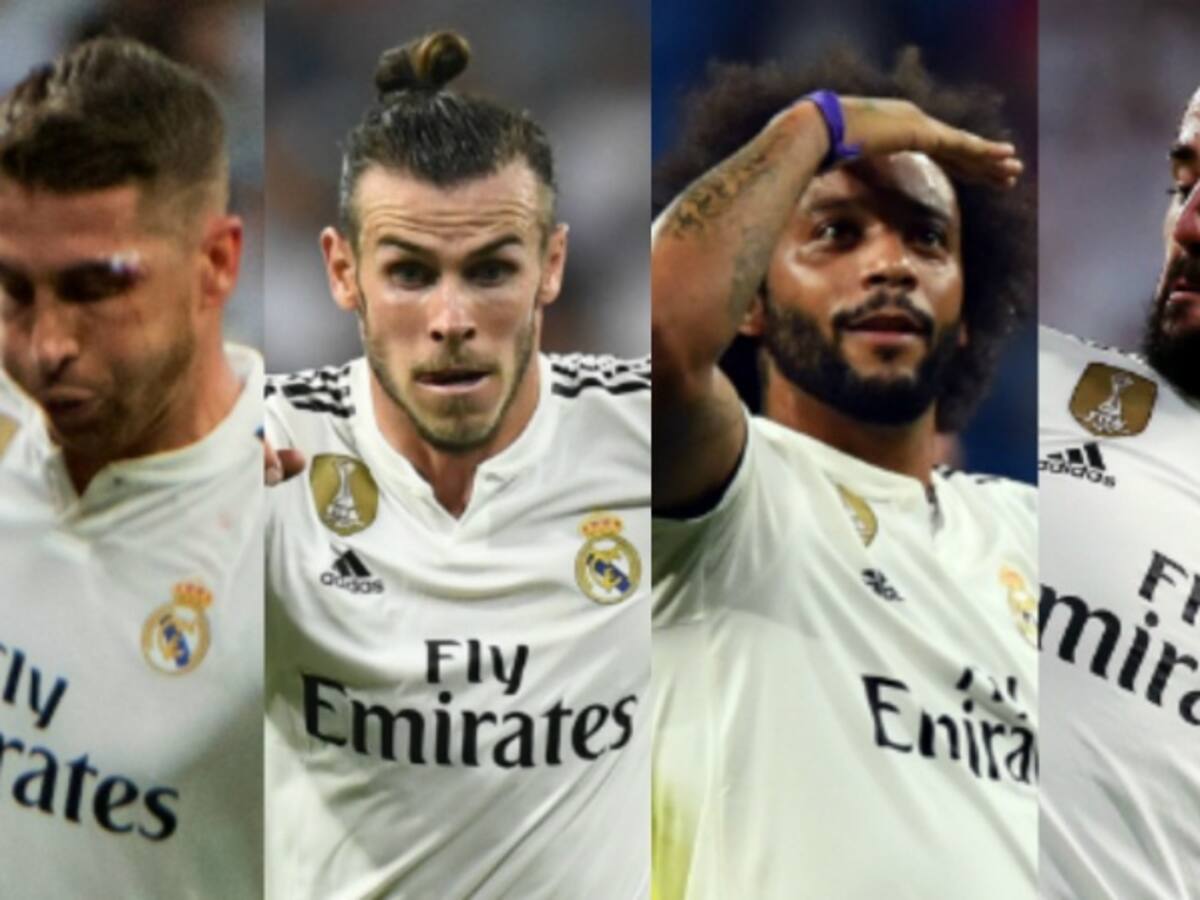 El Real Madrid viaja a Rusia sin Ramos, Bale, Marcelo ni Isco