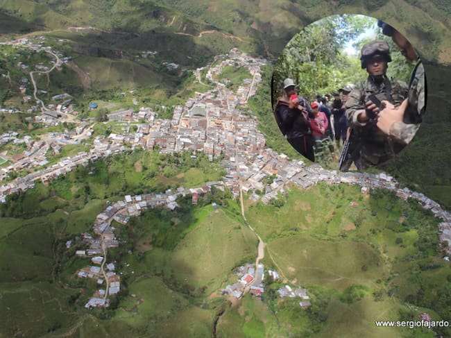Denuncia de la comunidad en Anorí, Antioquia