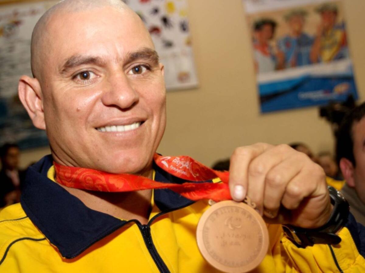 Moises Fuentes, nueva medalla de bronce para Colombia en los Paralímpicos