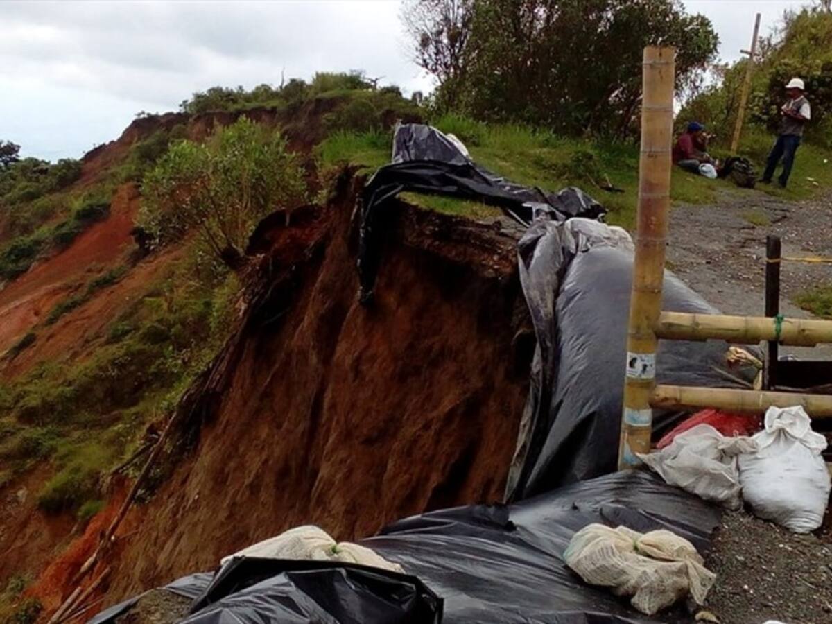 Obras de Corpocaldas en el Alto Tablazo están deterioradas en un 90%