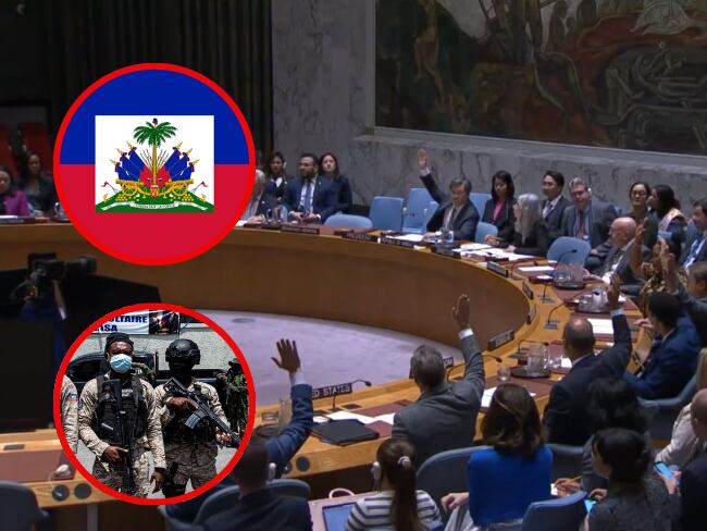 Consejo de Seguridad de la ONU aprueba despliegue de “Fuerza de Represión de Pandillas” en HaitíAFP