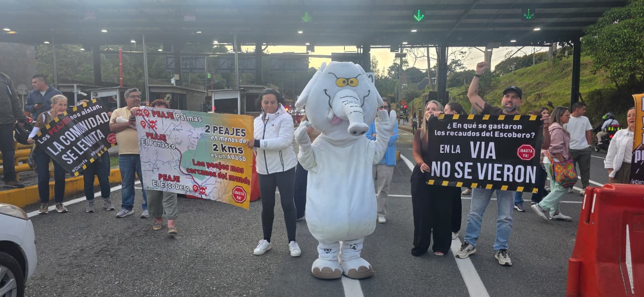 Protesta eaje las Palmas- foto cortesía