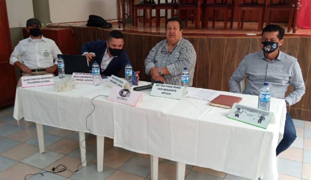 No están de acuerdo con la firma del TLC con el Reino Unido. Crédito: Caracol Radio.