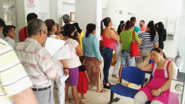 Usuarios esperando asignación de cita en Medimas