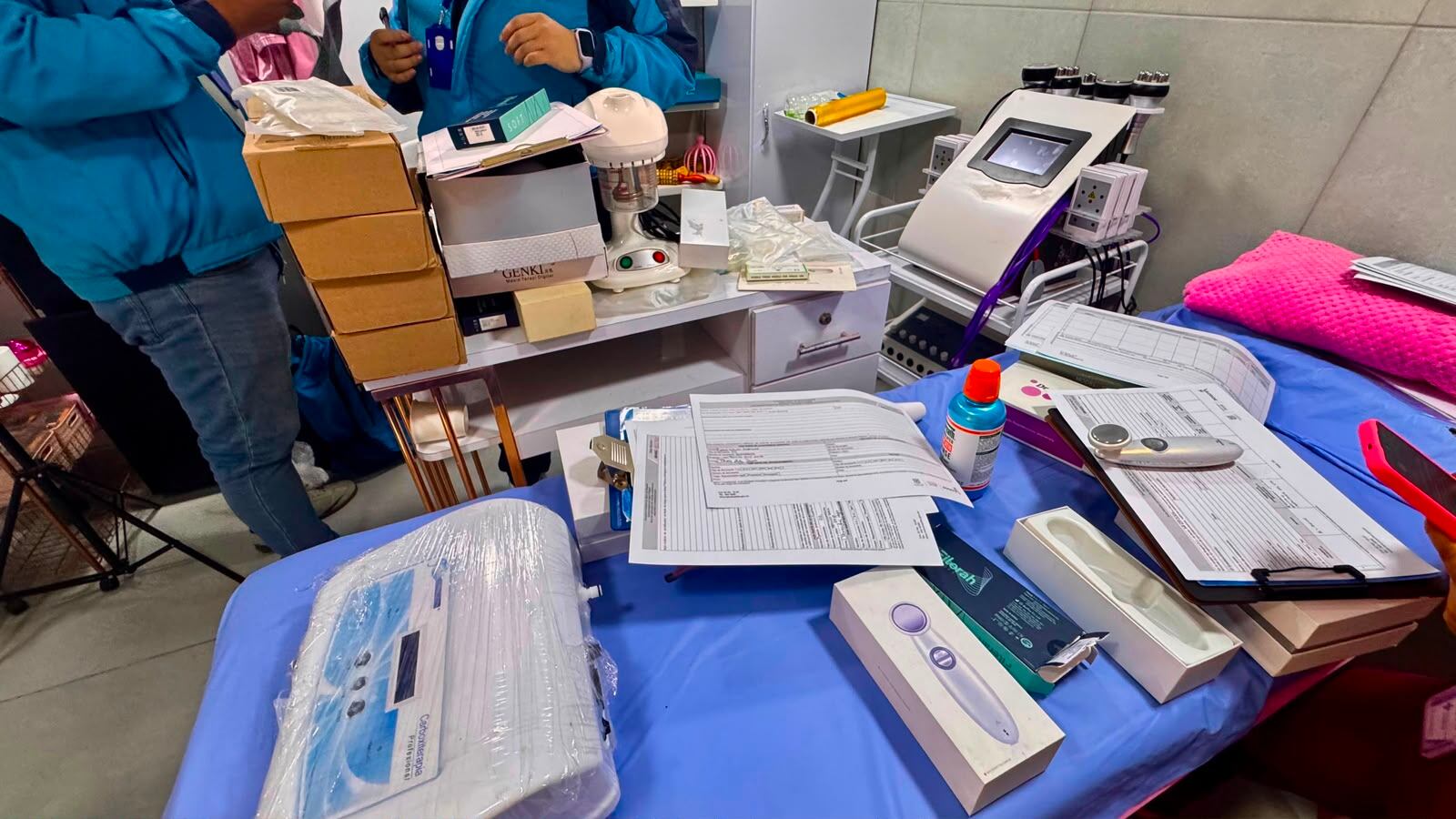 Cierran dos centros estéticos en Kennedy por incumplir las normas. Foto: Alcaldía Local de Kennedy.