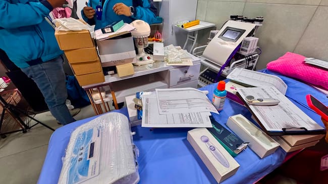 Cierran dos centros estéticos en Kennedy por incumplir las normas. Foto: Alcaldía Local de Kennedy.