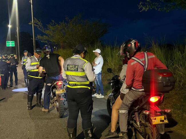 Operativos de tránsito en Ibagué
