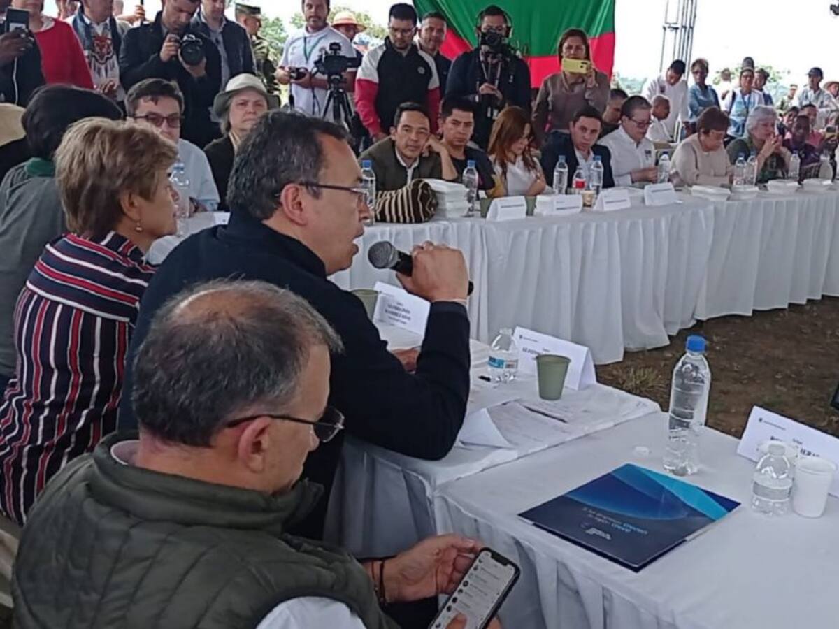 "Si logramos la paz en Cauca, podemos soñar con la paz en Colombia", Mininterior