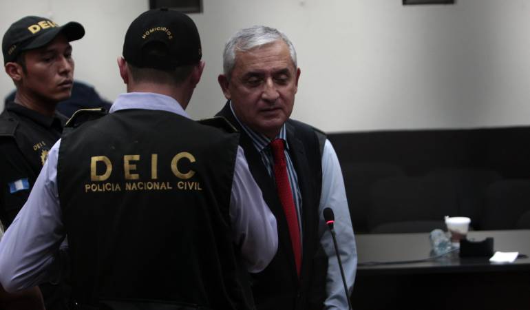 Otto Pérez Molina.