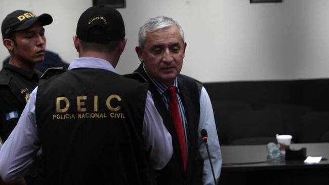 Otto Pérez Molina.