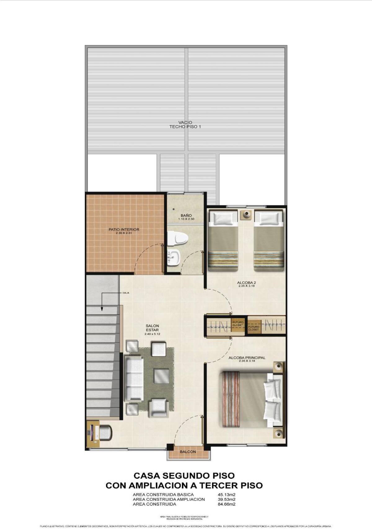 Conozca de primera mano los planos y las casas que tendrá esta urbanización ubicada en el Barrio San Gabriel
