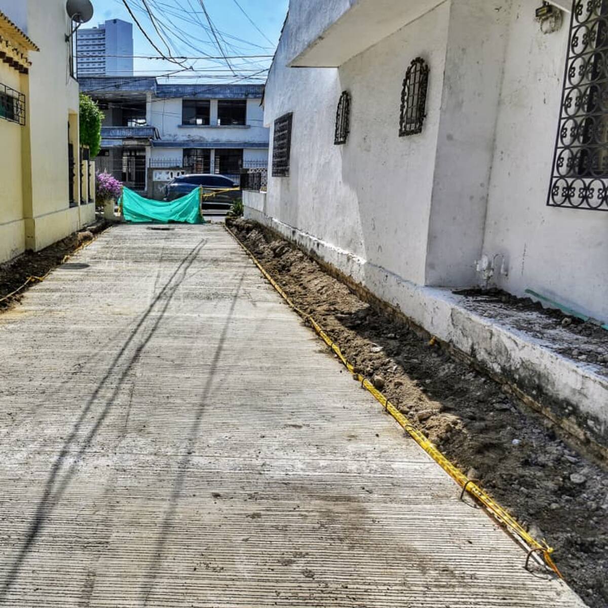 Obras de rehabilitación vial en Manga entraron a su recta final