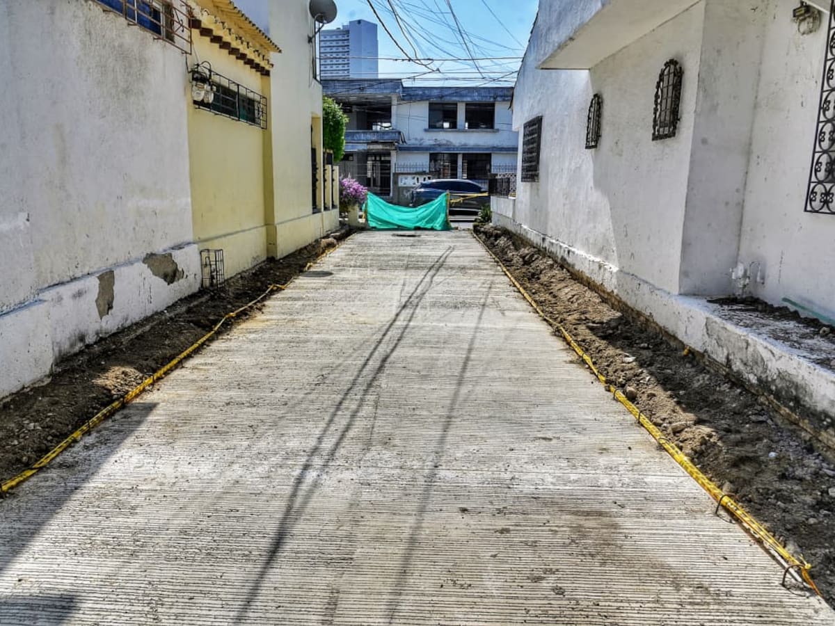 Obras de rehabilitación vial en Manga entraron a su recta final