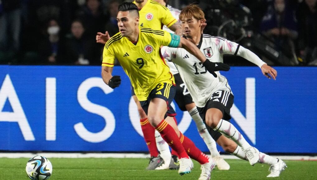 Falcao durante el partido amistoso ante Japón (Photo by Etsuo Hara/Getty Images)