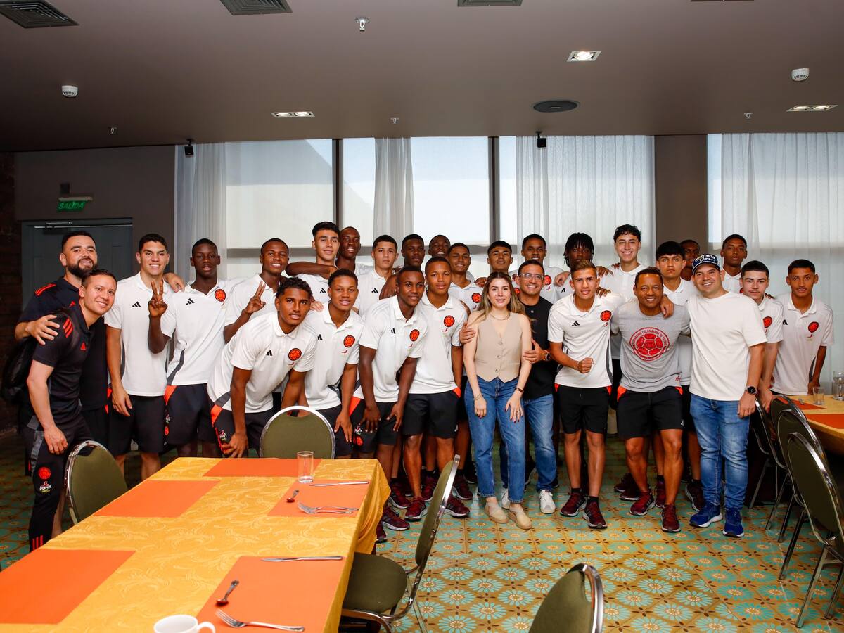 La Selección Colombia Sub-17 ya está en Montería para encender la fiesta del Sudamericano