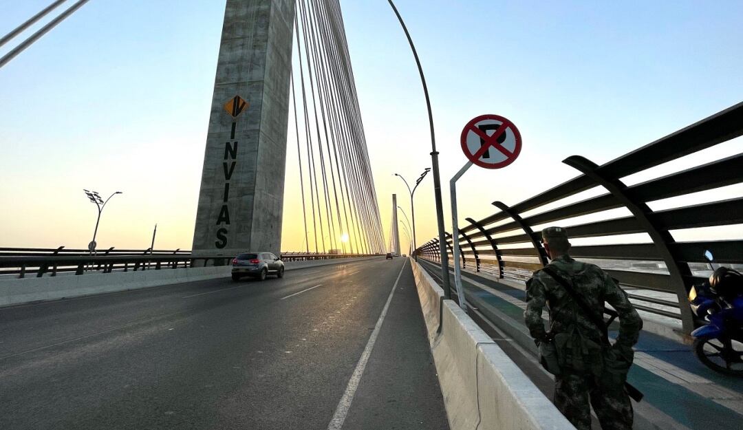 Puente Pumarejo. Cortesía: @APBAQ_ 