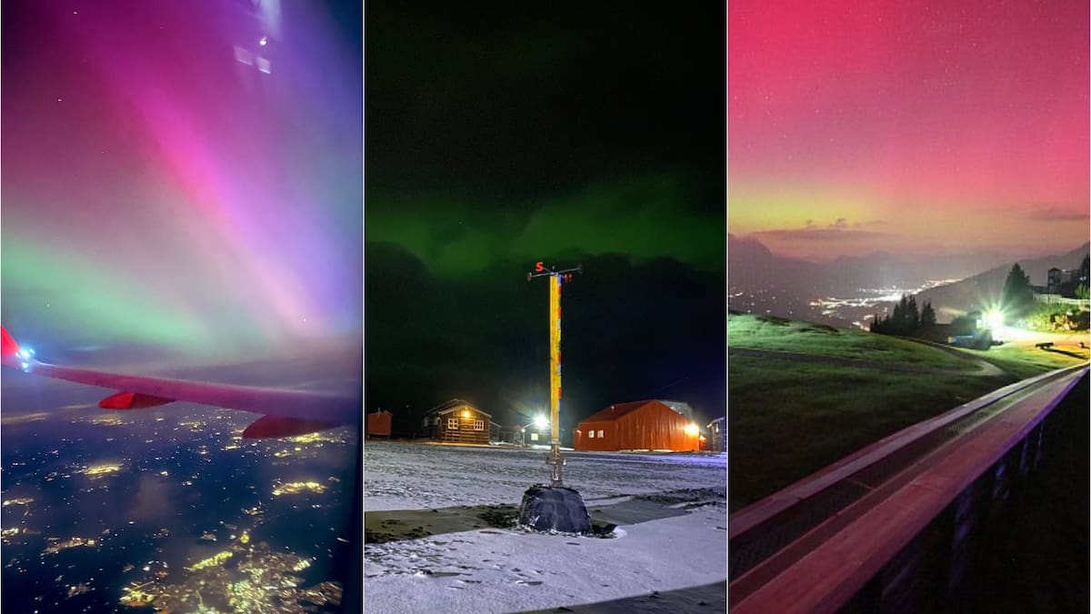 Tormenta solar provocó auroras boreales en varios países: expertos alertan daños en satélites