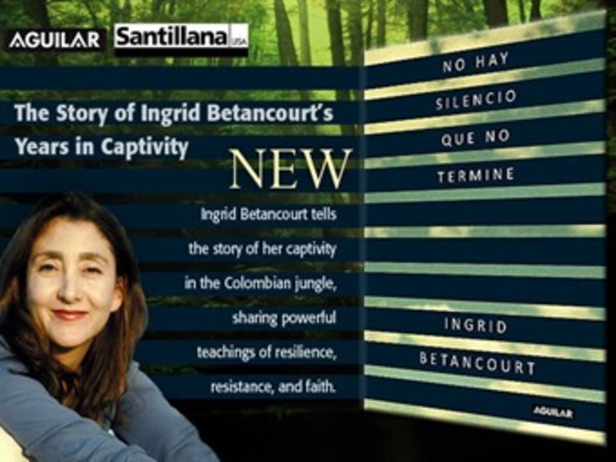 Libro de Ingrid Betancourt, el más vendido esta semana en Colombia