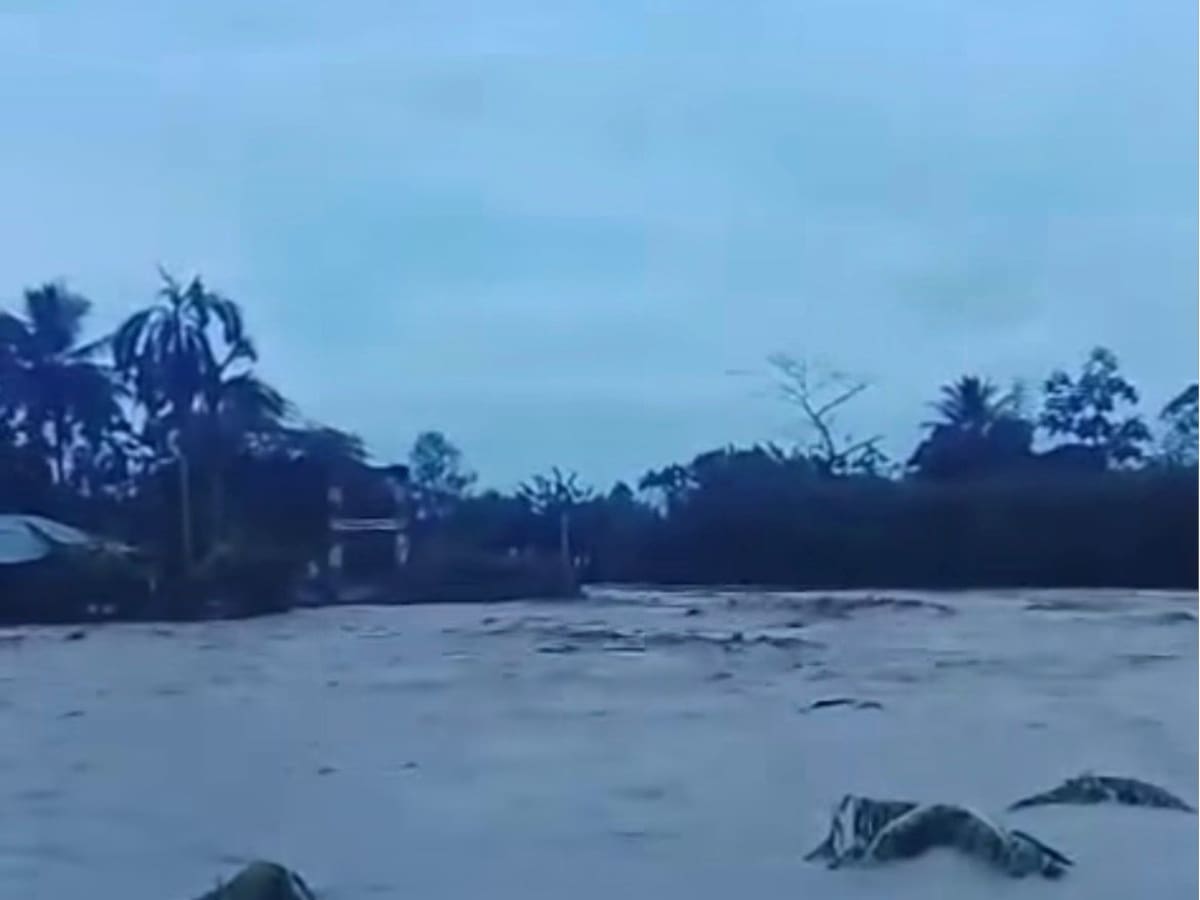 Fuertes lluvias dejan veredas inundadas en Turbo, Antioquia
