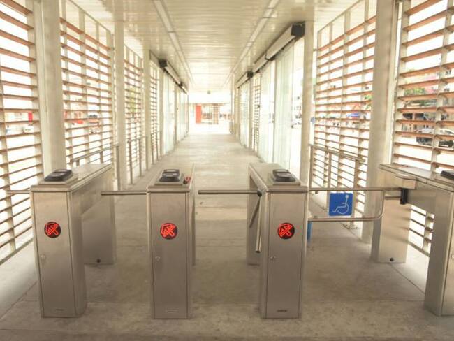 Habilitan estación Las Delicias de Transcaribe, en Cartagena