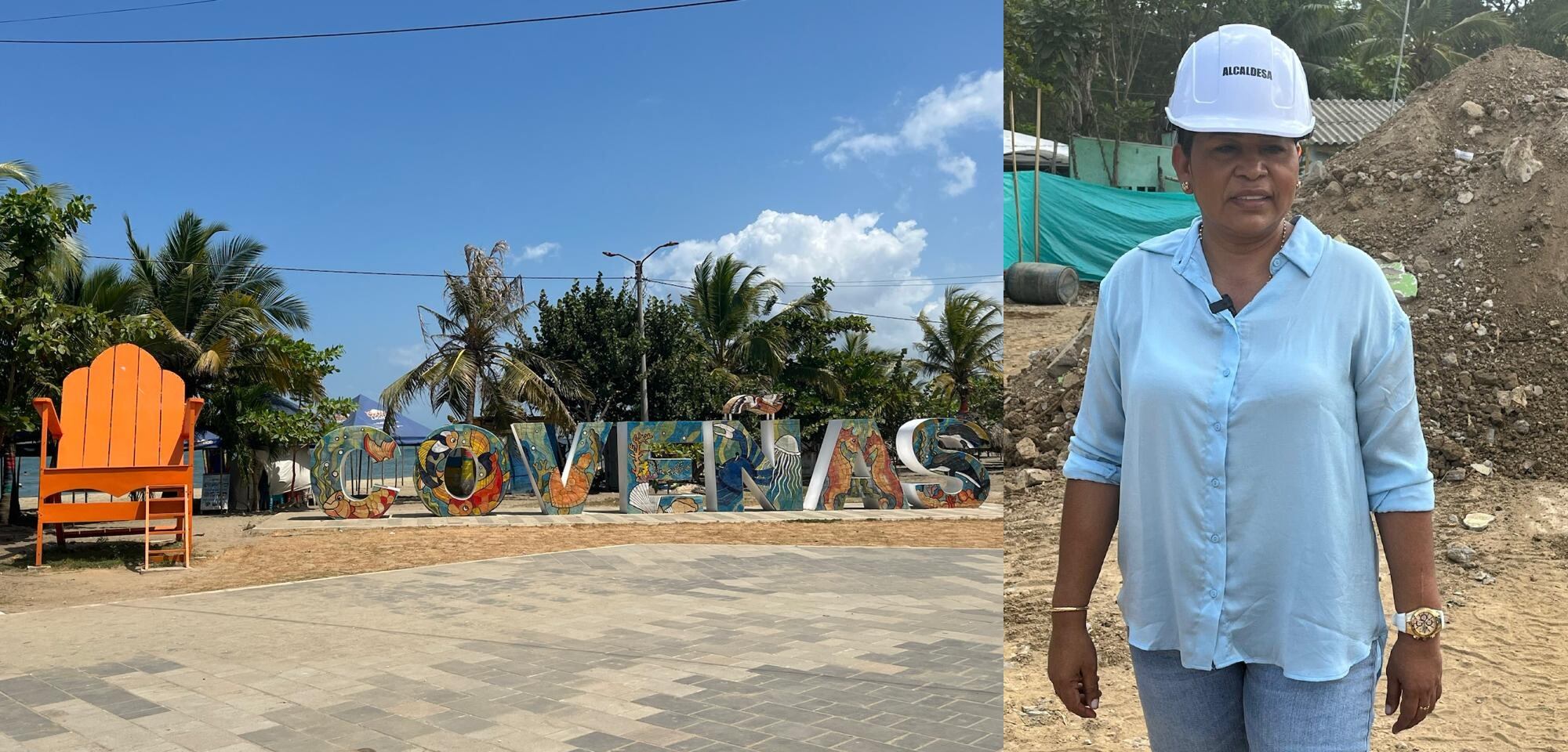 Coveñas ejecuta obras por más de 50 mil millones de pesos en 11 frentes de trabajo