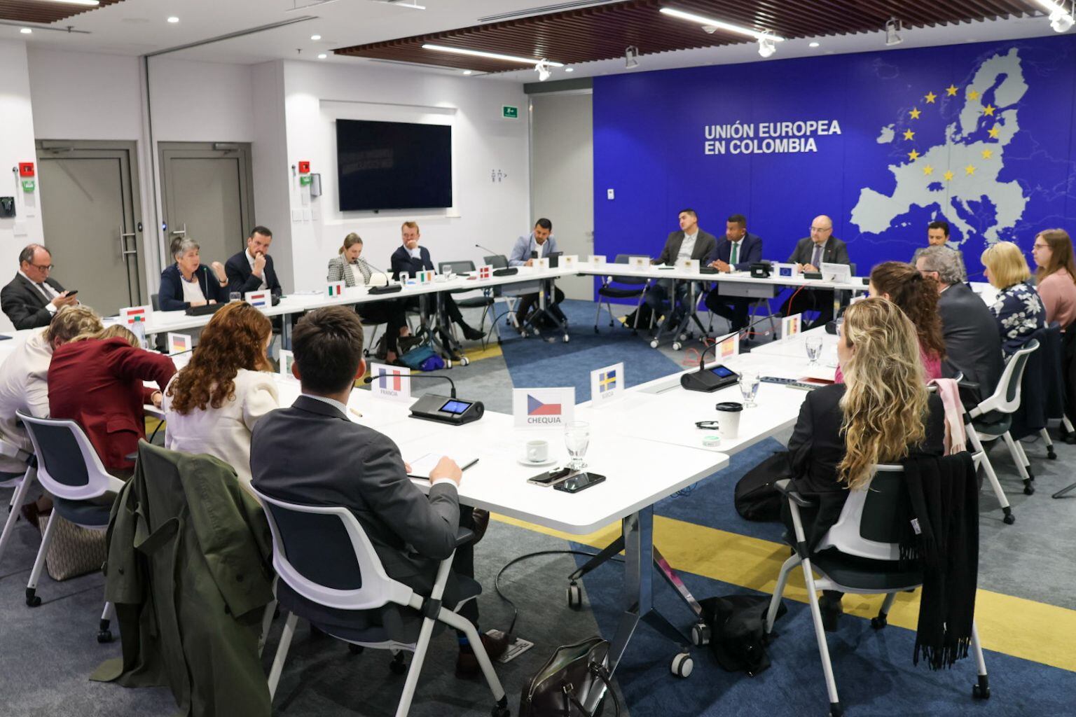 Autoridades de Nariño se reunen con embajadores de la Unión Europea- Foto: Gobernación de Nariño