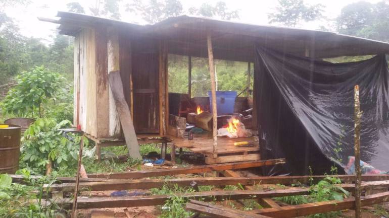 Laboratorio de las bandas criminales destruido en Valdivia