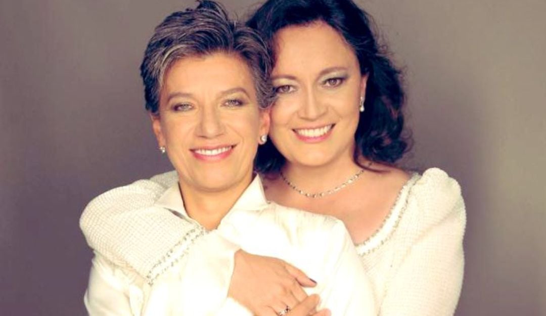 Claudia López y Angélica Lozano. 