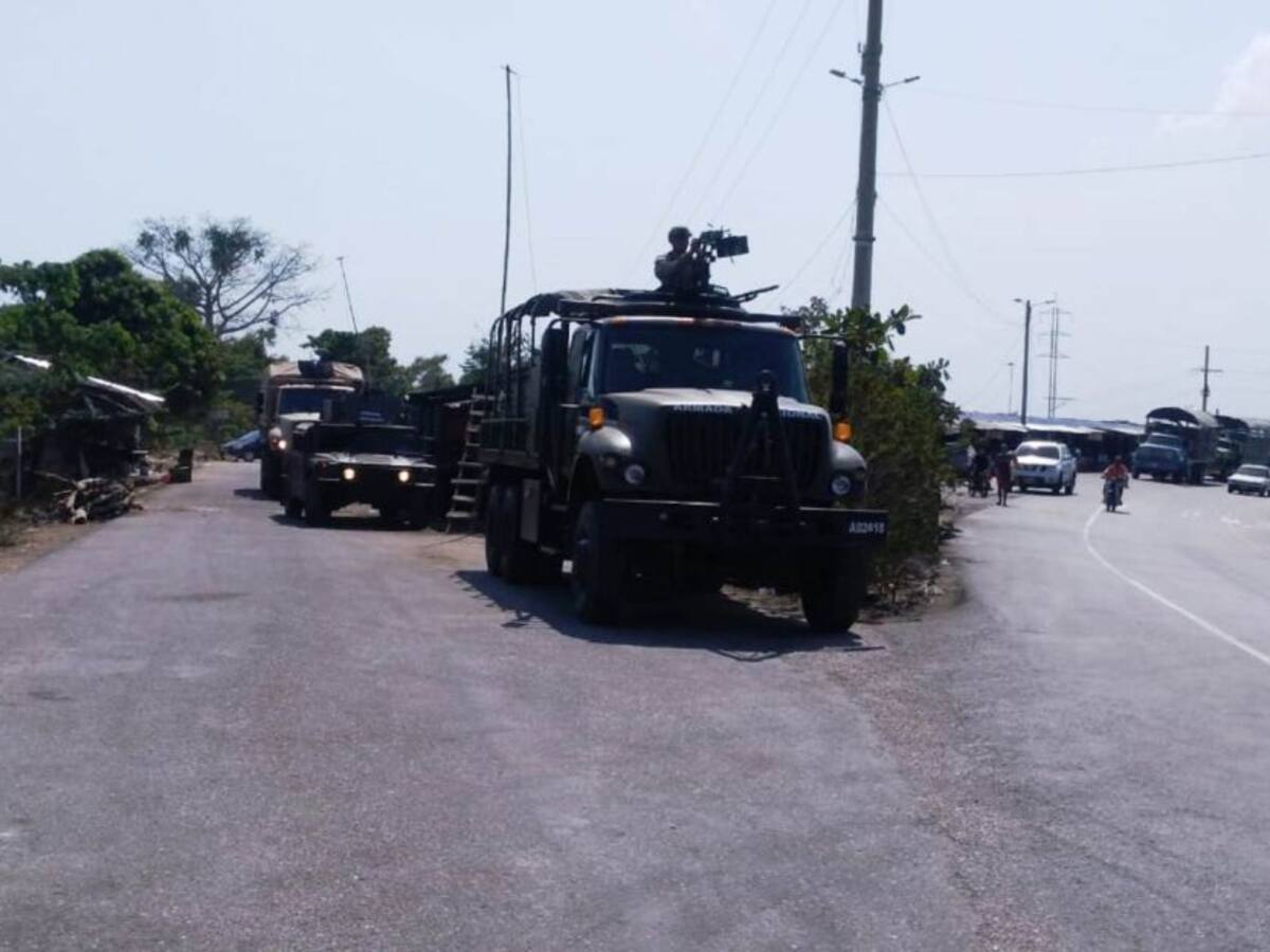 Armada de Colombia fortalece la seguridad vial en los Montes de María