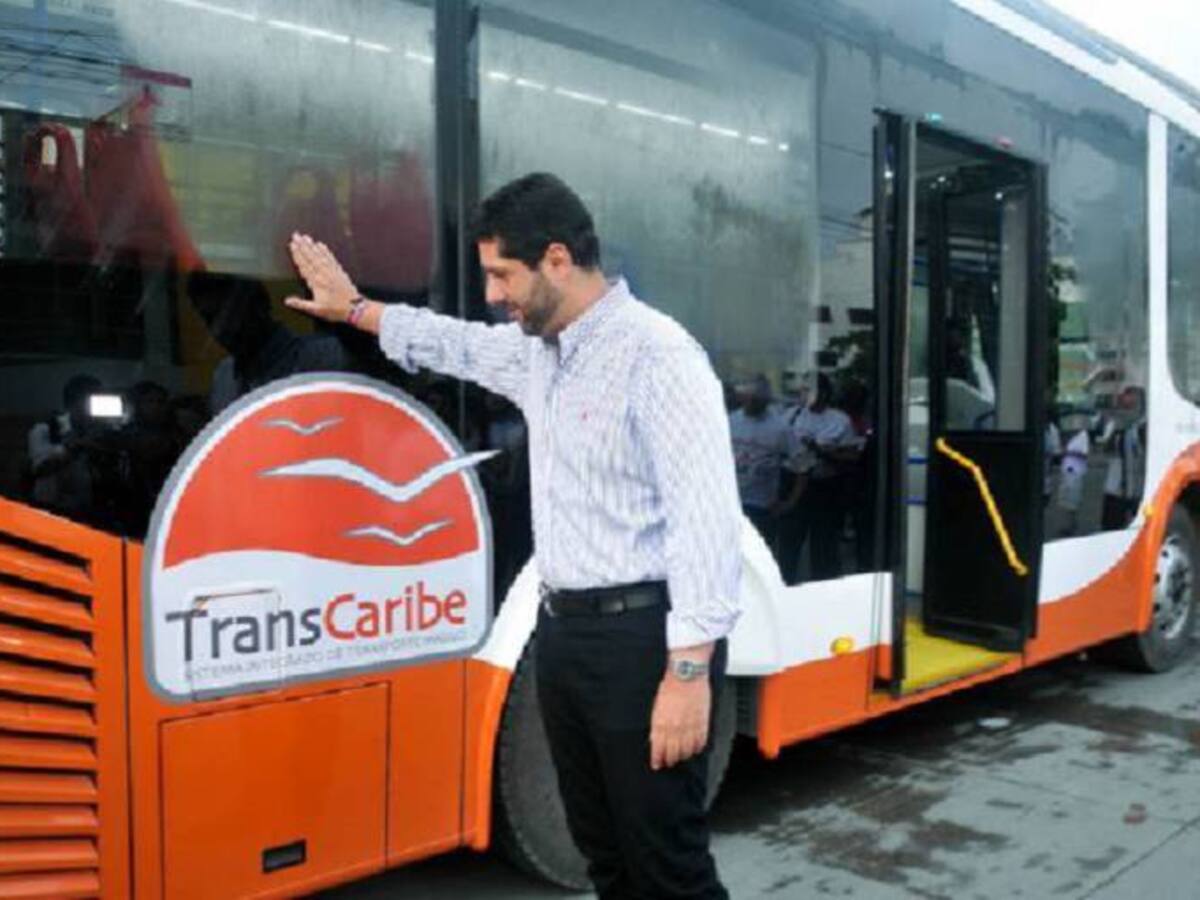 Esta semana arranca la etapa pedagógica para conductores de Transcaribe: Alcalde de Cartagena