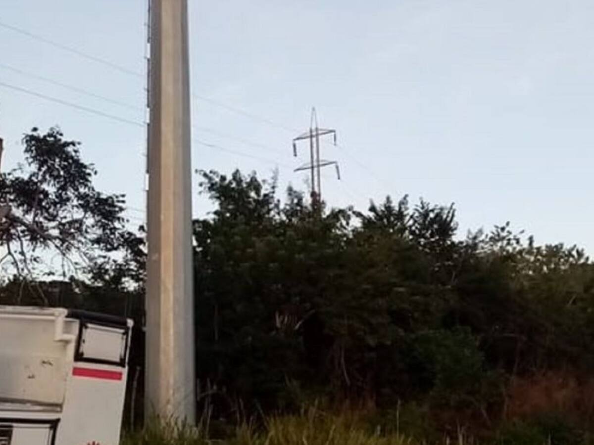 Acto de vandalismo dejó sin energía a varios municipios de Bolívar