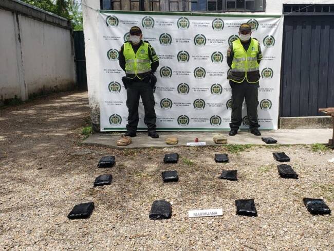 Marihuana incautada
