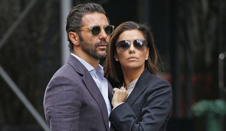 José Bastón y Eva Longoria.