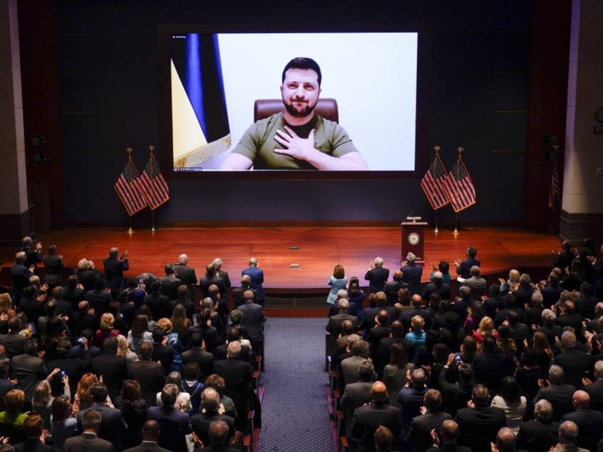 La guerra en Ucrania es la puerta de entrada de Rusia a Europa: Zelenski