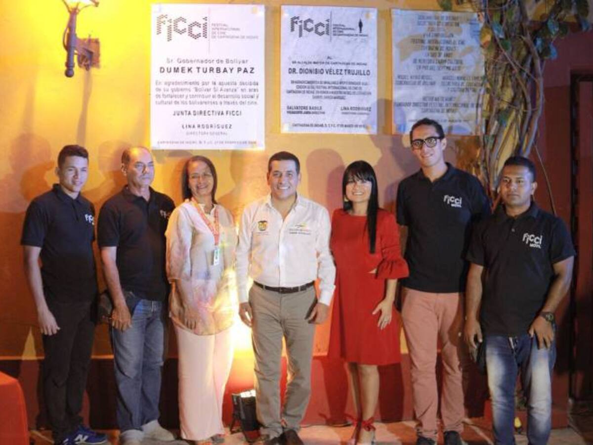 FestiCine Cartagena homenajeó al gobernador de Bolívar