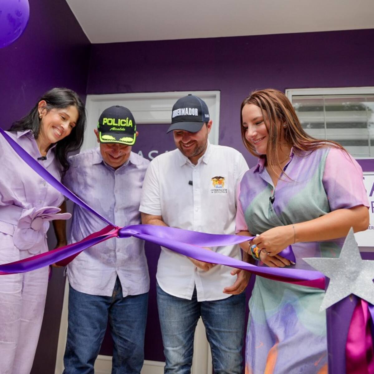 Gobernación de Bolívar inauguró primera Casa Púrpura en Magangué