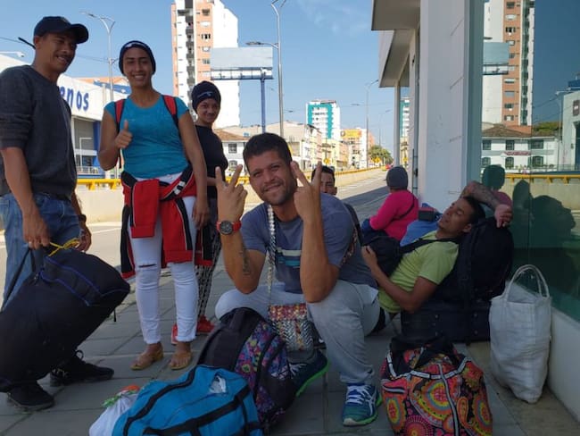 Migrantes traen sus familias a Bucaramanga